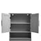 Flash Furniture Vega Over the Toilet Storage Cabinet Organizer w/2 Magnetic Closure Doors, Adjustable Cabinet Shelf FS-VEGA-BATH-1-GY-GG - alternate 9